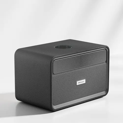 Тонколони, HiFuture Passion X Black, 100W Output (Max.Power), Built-in Powerful DSP with DynaBoost Technology, Crafted Wood Cabin, Wireless 5.4, Two-Way Full Range Speaker System, Built-in 8000mAh High-Performance Battery System, Pair to Stereo Sound System(TWS Mod