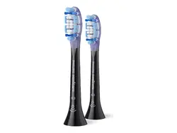 PHILIPS Комплект резервни глави Sonicare Premuim Gum Care 2бр черни