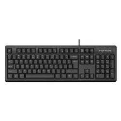 A4tech FK12 Fstyler Мултимедийна жична клавиатура, USB, водоустойчива, кирилица