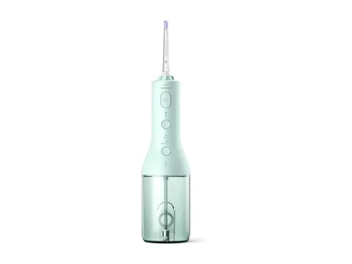 PHILIPS Cordless Power Flosser 3000 2 flossing modes 3 intensities Easy-to-fill 250ml reservoir mind green