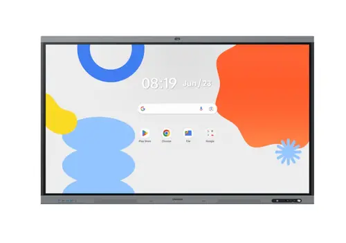Интерактивен дисплей, Samsung Interactive E-Board WA65FP 65" All-in-One Video Android OS 4K Digital Flipchart TOUCH 48MP Camera Wi-Fi, Black