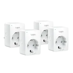 Управляем контакт TP-LINK Tapo P100(4-pack), Wi-Fi, 2300 W
