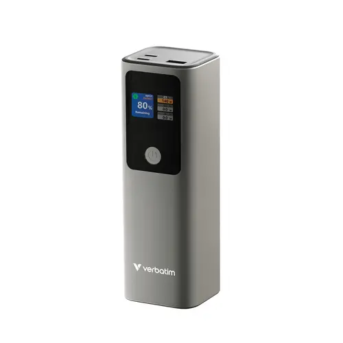 Външна батерия, Verbatim Charge 'n' Go Power Bank 27000mAh 183W Grey