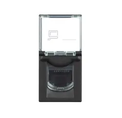РОЗЕТКА RJ45 UTP CAT 5E 1 МОДУЛЕН CLASSIA LEGRAND - ЧЕРЕН