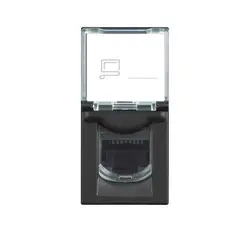 РОЗЕТКА RJ45 STP CAT 6A 1 МОДУЛЕН CLASSIA LEGRAND - ЧЕРЕН