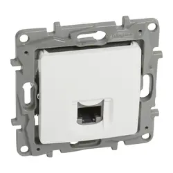 РОЗЕТКА RJ45 UTP КАТЕГОРИЯ 5 NILOE LEGRAND - БЯЛ