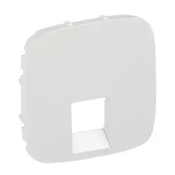 ЛИЦЕВ ПАНЕЛ ЗА RJ45/11 РОЗЕТКА С ЕДИН ИЗВОД VALENA ALLURE LEGRAND - ПЕРЛА