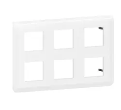 ЛИЦЕВА РАМКА ШУКО 2Х6M LGR 78832L MOSAIC LEGRAND - БЯЛ