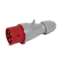 ЩЕПСЕЛ IP44 3P+N+E, 32A 380/415V LEGRAND - СИВ/ЧЕРВЕН