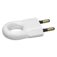ЩЕПСЕЛ 2P 6А 250V LEGRAND - БЯЛ
