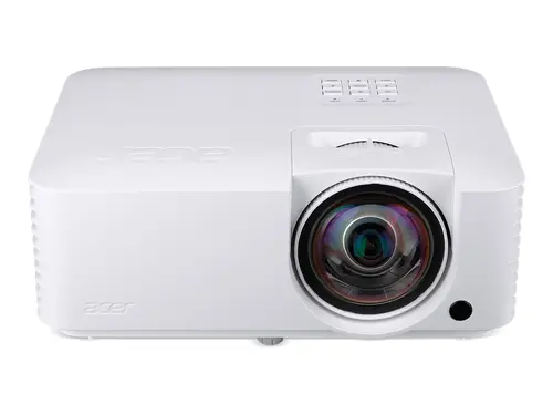 Мултимедиен проектор, Acer Projector Vero SL2520n, DLP, Laser, Short Throw 0.5, FHD (1920x1080), 4000 ANSI Lumens, 3 500 000:1, 1x, HDMI 2.0x2, DC Out (5V/1.5A, USB-A), RS232, LAN (RJ45), Speaker 15W, Bag, 2.9 kg, 3Y, White