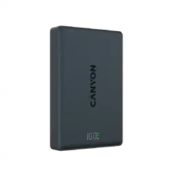 CANYON magnetic power bank OnPower 511 PD20W 10000mAh Aluminium Interstellar Black