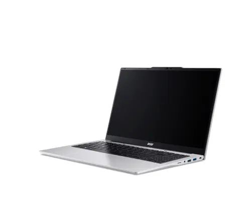 Лаптоп, Acer Aspire Lite 15, AL15-72P-73MN, Intel Core i7-13620H (up to 4.9GHz, 24MB), 15.6" FHD (1920x1080) IPS, 16GB DDR5, 512GB PCIe  SSD, Intel UHD Graphics, HD Cam, WiFi 6 ax, BT 5.1, No OS, Pure Silver