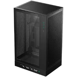 DeepCool CH270 DIGITAL, Mini Tower, Mini-ITX/Micro-ATX, 2xUSB3.0, 1xType-C Gen 2, 1xAudio/Mic, Mesh Panel, Black, R-CH270-BKNDM0-G-1, 2Y