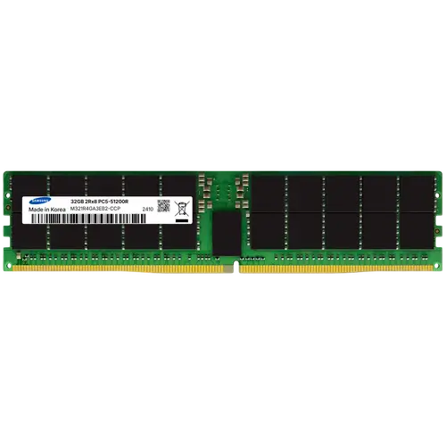 SAMSUNG 32GB DDR5 6400MHz CL52 ECC RDIMM 2Rx8