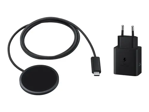 Зарядно устройство, Samsung EP-P2900TBEGWW Magnetic Wireless Charger (with TA) Dark Gray
