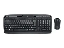 КОМПЛЕКТ МИШКА + КЛАВИАТУРА LOGITECH MK330 US - Wireless / Безжична - С БДС КИРИЛИЗАЦИЯ  (WITH BDS CYRILLIC) - Black - PN 920-003989