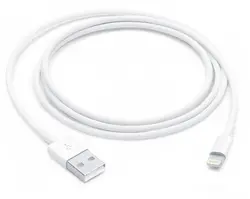 КАБЕЛ USB APPLE - USB към Lightning - 1,0 m - White - PN MUQW3ZM/A