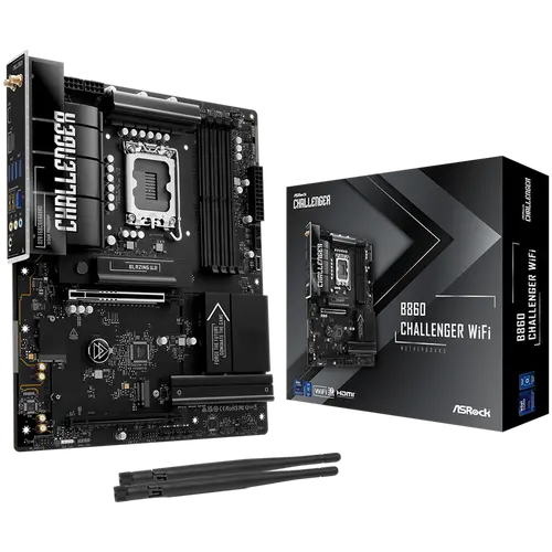 Дънна платка ASRock B860 Challenger WIFI, LGA 1851
