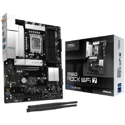 Дънна платка ASRock B860 Rock WIFI 7, LGA 1851