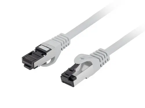 Кабел, Lanberg patch cord CAT.8.1 S/FTP LSZH CU 2m, grey