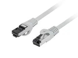 Кабел, Lanberg patch cord CAT.8.1 S/FTP LSZH CU 2m, grey