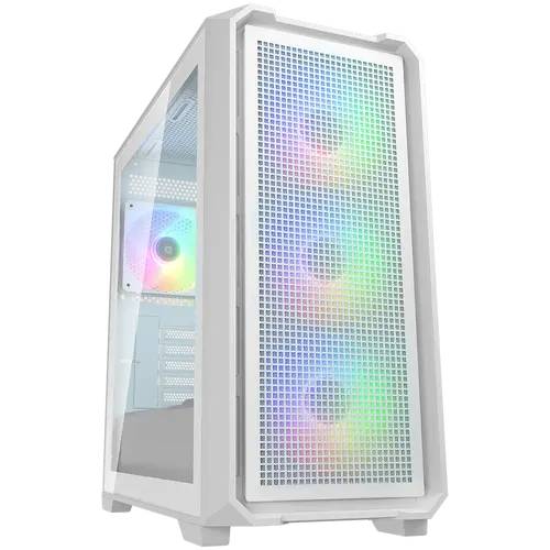 COUGAR MX600 Mini V2 RGB PC Case, Mini Tower, White