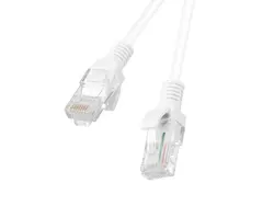 Кабел, Lanberg patch cord CAT.5E 0.5m, white