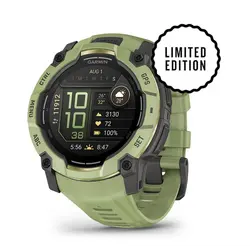 Garmin Instinct® 3 – 50 мм, AMOLED - Instinct® 3 – 50 мм, AMOLED - Fern Green с Fern Green каишка 010-03020-02