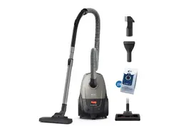PHILIPS Прахосмукачка с торба Series 2000 сив цвят