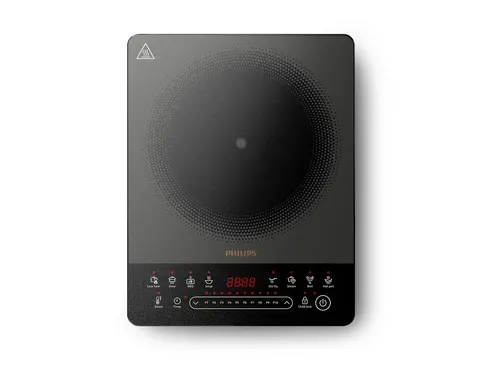 PHILIPS Индукционен котлон Series 5000 сензорен дисплей 8 предварителни настройки автоматично изключване и защита за деца