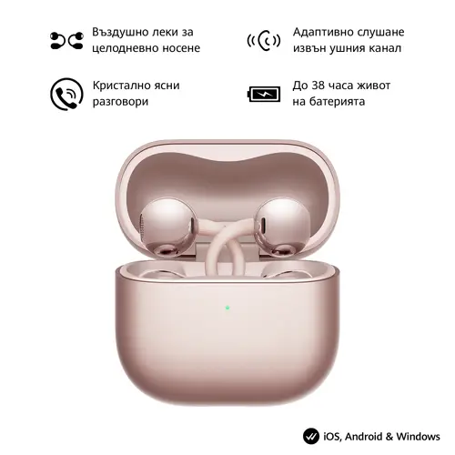Слушалки, Huawei FreeClip 2 Robin-T11 Rose gold