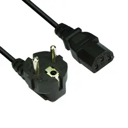 Makki Захранващ кабел Power Cord Computer schuko 220V - MAKKI-CE021-3.0m-0.75mm