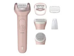 PHILIPS Епилатор Series 9000 за употреба на сухо и мокро 2 настройки за скорост до 60 мин безжична работа 6 приставки