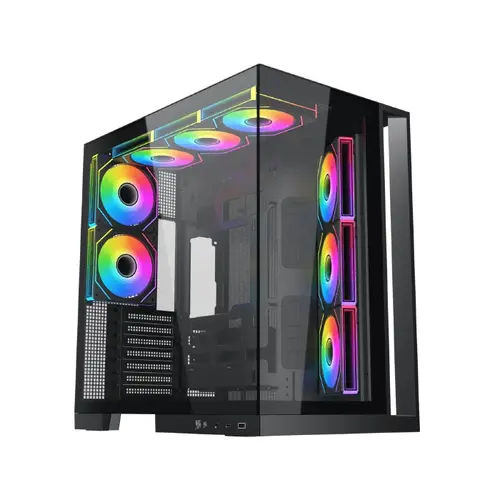 Xigmatek кутия Case ATX - Aqua 7 - 8 ARGB Fans, USB-C