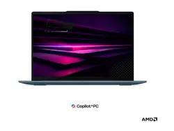 LENOVO Yoga Slim 7 AMD Ryzen AI 7 445 14inch 2.8K OLED 500N Touch 32GB DDR5 1TB W11H Tidal Teal 3y