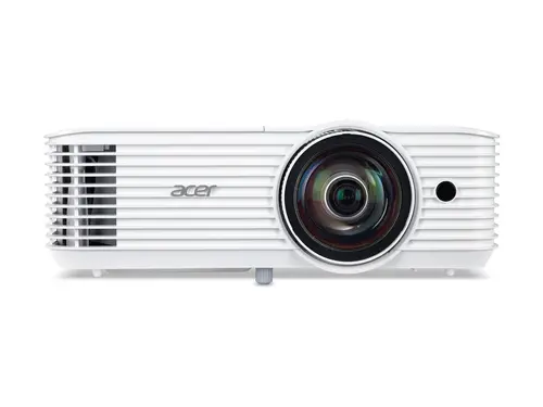 Мултимедиен проектор, Acer Projector S1287n, DLP, Short Throw 0.6, XGA (1024x768), 4000 ANSI Lumens, 20 000:1, 1x, HDMI 2x1.4b, DC Out (5V/1A, USB-A), Component Video (D-sub), RCA, RG-45, RS232, Audio in/out, Speaker 16W, 3.1 kg, 3Y, White