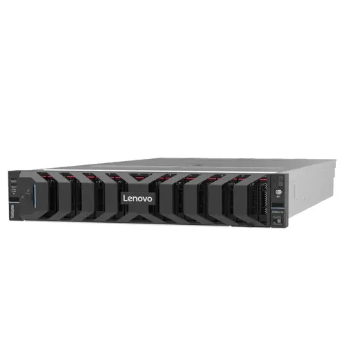 Сървър, Lenovo ThinkSystem SR650 V4, 1xIntel Xeon 6515P 16C 2.3GHz 150W, 1x32GB 2Rx8, ThinkSystem RAID 940-8i 4GB Flash PCIe Gen4 12Gb Adapter, 2x1300W, 8x2.5" Chassis (Standard)