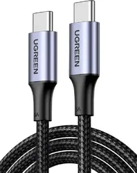 ПЛЕТЕН USB-C/USB-C КАБЕЛ 5А 100W ДЪЛЖИНА 1М US316 UGREEN