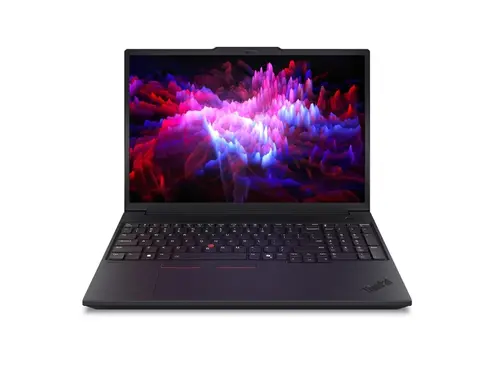 Лаптоп, Lenovo ThinkPad P16v G3 Intel Core Ultra 9 285H, 16C (up to 5.4GHz, 24MB), 64GB (2x32GB) DDR5-5600, 1TB SSD, 16" WUXGA (1920x1200) IPS AG, NVIDIA RTX PRO 2000/8GB, 5MP&IR Cam, Backlit KB, WLAN, BT, FPR, Win11Pro, 3Y Premier
