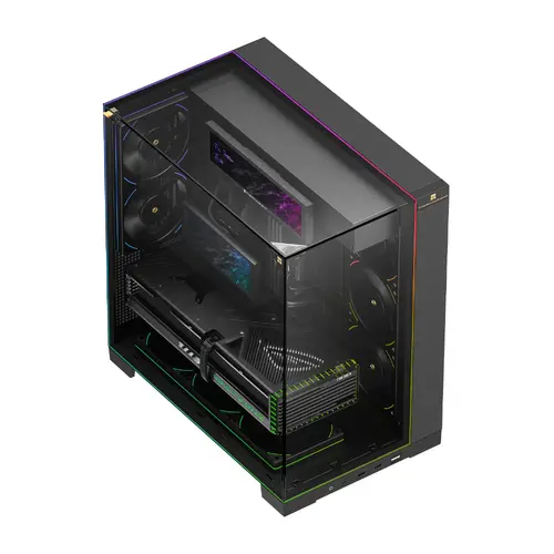 Thermalright кутия Case ATX - TR-A70 Vision Black - 9.16 inch LCD Display, USB-C