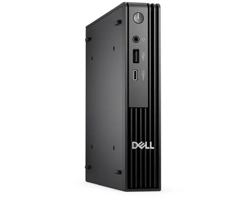 Настолен компютър, Dell Pro Micro QCM1250, Intel Core Ultra 7 265T (13 TOPS NPU, 20cores, up to 5.3GHz), 16 GB: 1 x 16 GB, DDR5, up to 5600 MT/s, 512GB SSD TLC, Wi-Fi 6E, Bulgarian Keyboard&Mouse, 180W, Ubuntu, 3Y PS