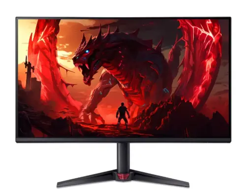 Монитор, Acer Nitro VG250QF3bmiipx 24.5'' FHD (1920X1080), IPS, 320Hz, 250nits, 100M:1, 1ms/0.5ms(GTG)//1ms(VRB), 99% sRGB, Free Sync Premium, 2xHDMI, DP, HDR10, Audio out,  BluelightShield, ZeroFrame, Speakers, Tilt, Vesa, Energy Class D, Black, 2Y