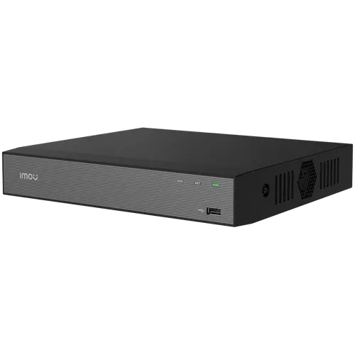 Imou 10-ch NVR, H.265, Max 8MP/15 fps, 1x RJ45 10/100, 1x VGA, 1x HDMI, 2x USB, 1x SATA max 16TB, Built-in Mic and Speaker, ONVIF, Smart detection (Motion, Person, Vehicle), DC 12V 2A Imou 10-ch NVR, H.265, Max 8MP/15 fps, 1x RJ45 10/100, 1x VGA, 1x HDMI, 2x USB, 1x SATA max 16TB, Built-in Mic and Speaker, ONVIF, Smart detection (Motion, Person, Vehicle), DC 12V 2A
