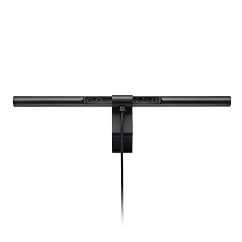 Дизайнерска лампа, BenQ (CW/WW) Monitor Light ScreenBar e-Reading lamp Light Source Dual Color LED, Color Rendering Index>95, Center Illuminance 930 lux (Height 45cm), Color Temp.2700K~6500K, Lighting Cover.(At 500 Lux) 60cmx30cm, USB Power, Aluminum alloy, PCB, BLACK AR17