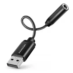 ADA-HA USB-A Hi-Res DAC audio adapter. External USB-A sound card to 3,5 mm jack, 384 kHz 32 bit DAC, stereo