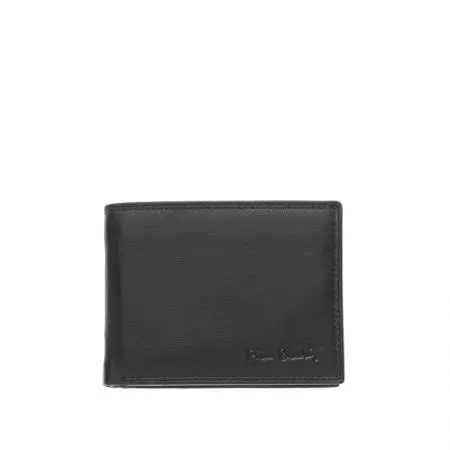 Мъжки портфейл с мека кожа и  ембосинг емблема - PIERRE CARDIN