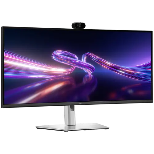 Monitor DELL P3426WEV Curved 34", 3440x1440 WQHD, IPS Antiglare, 21:9, 1500:1, 350 cd/m2, 8ms/5ms, 178/178, DP, HDMI, 2xUSB-C (DP/PD), USB-B, 2xUSB 3.2, RJ-45, Camera, Tilt, Swivel, Slant, Height Adjust, 3Y