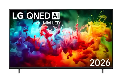 Телевизор, LG 65QNED7EB3C, 65" 4K QNED MiniLED Smart TV, 3840x2160, DVB-T2/C/S2, Alpha 7 AI Processor, HDR10 / HLG, webOS 26 ThinQ, VRR / ALLM / HGiG, 4K Super Upscaling, WiFi 5, Bluetooth 5.3, AirPlay 2, LAN, CI, HDMI, AI Sound Pro, Google Cast, 2 pole Stand