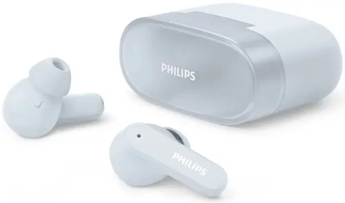 PHILIPS Безжични слушалки за поставяне в ухото с микрофон 32 часа време на възпроизвеждане розови